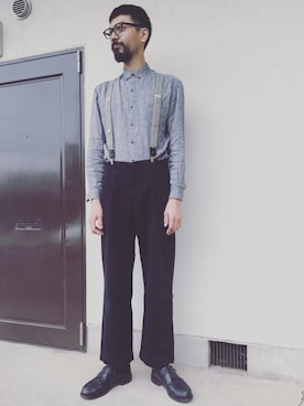 「HAPPYBOUNCE（ハッピーバウンス）のアイテム」を使った、Konoさん（メンズ・181cm）の夏コーディネート