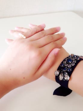 「日常」｜「アイテム（アクセサリー）」を使った、chiyu:)さん（レディース・158cm）の夏コーディネート