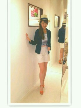 店長さん（レディース・167cm）の春コーディネート