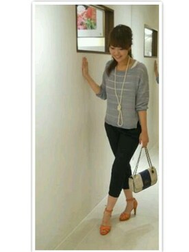 店長さん（レディース・167cm）の春コーディネート