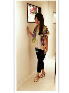 店長さん（レディース・167cm）の夏コーディネート