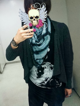 「Xfrm（トランスフォーム）のアイテム」を使った、Nariさん（メンズ・175cm）の秋コーディネート