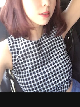 「pinkhair」｜Karawhlamさん（レディース・169cm）の夏コーディネート
