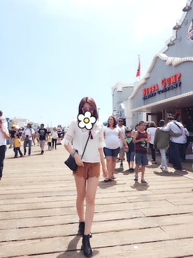 「pinkhair」｜Karawhlamさん（レディース・169cm）の夏コーディネート