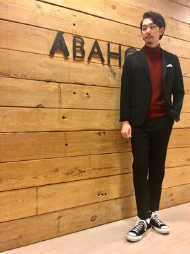 ONDAさん（メンズ・183cm）の秋コーディネート