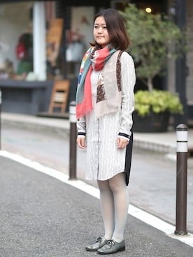 「#秋コーデ」｜「アイテム（その他）」を使った、FilD'araigneeさん（レディース・155cm）の秋コーディネート