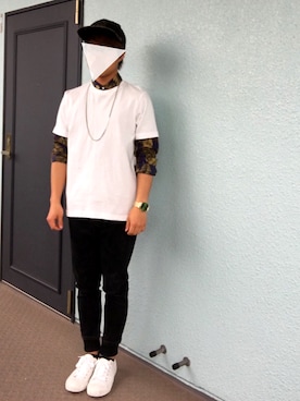 「MATIX（マティックス）のアイテム」を使った、SHUNさん（メンズ・163cm）の春コーディネート