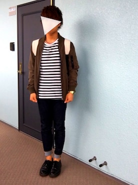 SHUNさん（メンズ・163cm）の春コーディネート