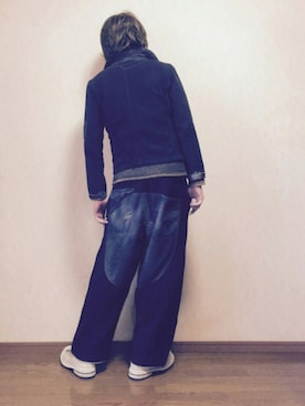 「アイテム（ボクサーパンツ、ピンク系）」を使った、❥ ꁅ꒒ꀤꉓꂦ ☻さん（メンズ・180cm）の春コーディネート