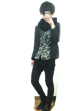 きーはやさん（メンズ・174cm）の春コーディネート