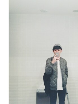 「WEEKDAY（ウィークデイ）のアイテム（ジャケット/アウター）」を使った、atuoさん（メンズ・175cm）の秋コーディネート