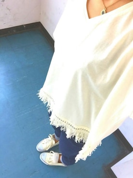 「Marc by Marc Jacobs（マークバイマークジェイコブス）のアイテム（アクセサリー）」を使った、か な や んさん（レディース・162cm）の春コーディネート