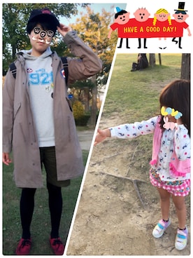 「HYSTERIC GLAMOUR（ヒステリックグラマー）のアイテム（モッズコート）」を使った、Ogura Akinaさん（レディース・168cm）の秋コーディネート