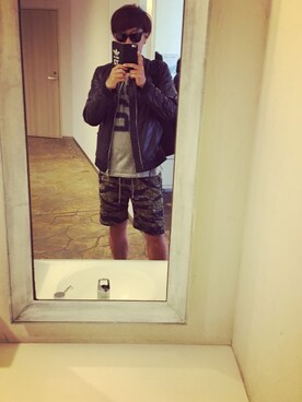 まことさん（メンズ・175cm）の夏コーディネート