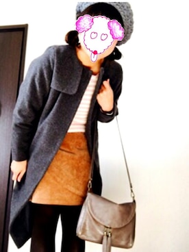 「MISTICKS（ミスティックス）のアイテム」を使った、kaoさん（レディース・165cm）の冬コーディネート