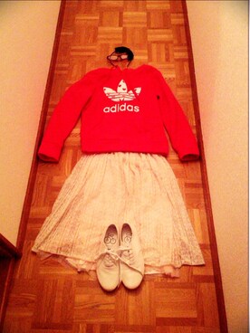 「I am I （アイアムアイ）のアイテム（シューズ）」を使った、aibaikaさん（レディース・154cm）の春コーディネート