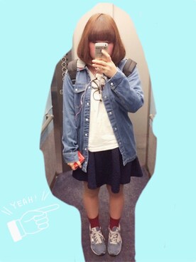 みおさん（レディース・155cm）の春コーディネート