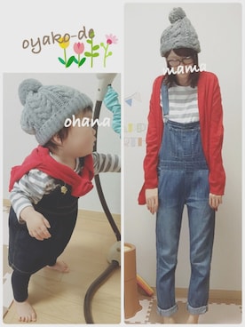 ✻ohana✻さん（キッズ・70cm）の春コーディネート