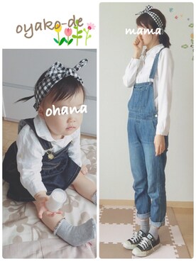 ✻ohana✻さん（キッズ・70cm）の春コーディネート