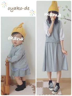 ✻ohana✻さん（キッズ・70cm）の春コーディネート