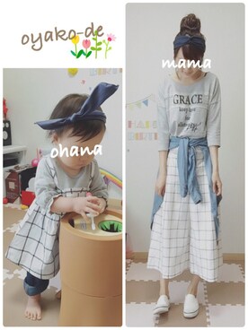 ✻ohana✻さん(キッズ・70cm)の春コーディネート