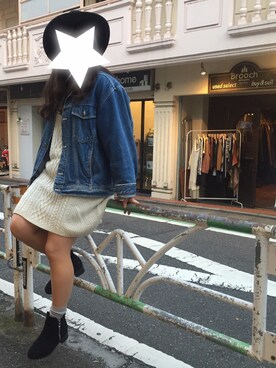 Yuriさん(レディース・158cm)の冬コーディネート