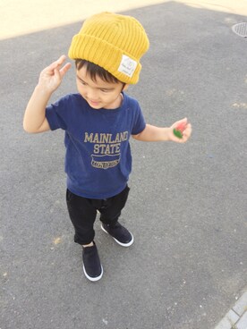 sme⑅◡̈*さん（キッズ・100cm）の秋コーディネート