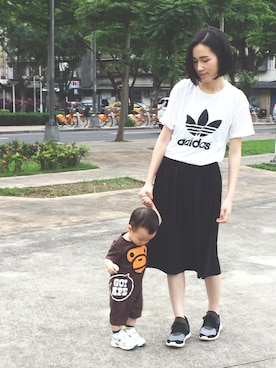 𓇬ℍ𝕒𝕟𝕒𓇬さん（レディース・169cm）の春コーディネート