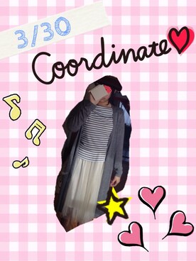 o,+:｡ゆ.*・+｡さんのコーディネート