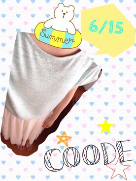 o,+:｡ゆ.*・+｡さんのコーディネート