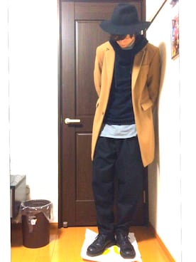 「Marc by Marc Jacobs（マークバイマークジェイコブス）のアイテム（腕時計）」を使った、katokenさん（メンズ・180cm・10代）の冬コーディネート