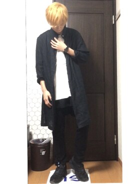 「Marc by Marc Jacobs（マークバイマークジェイコブス）のアイテム（腕時計）」を使った、katokenさん（メンズ・180cm・10代）の冬コーディネート