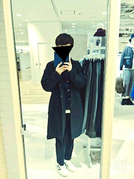 「アイテム（ステンカラーコート）」を使った、こるくさん（メンズ・168cm・10代）の秋コーディネート