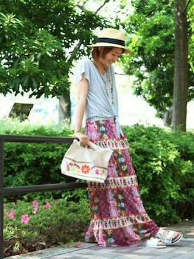 ZAKIさん（レディース・156cm）の春コーディネート