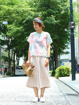 ZAKIさん(レディース・156cm)の春コーディネート