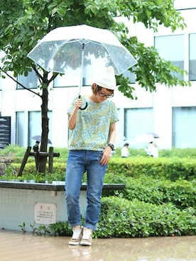 ZAKIさん（レディース・156cm）の夏コーディネート