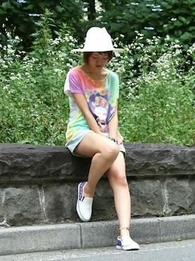 ZAKIさん(レディース・156cm)の夏コーディネート