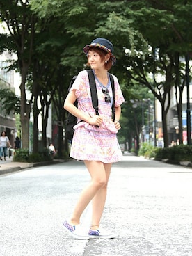 ZAKIさん(レディース・156cm)の夏コーディネート