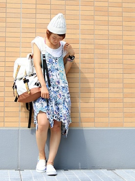 ZAKIさん(レディース・156cm)の夏コーディネート