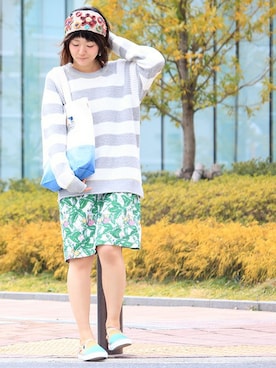 ZAKIさん(レディース・156cm)の春コーディネート