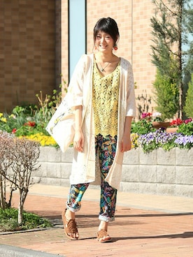 ZAKIさん（レディース・156cm）の春コーディネート