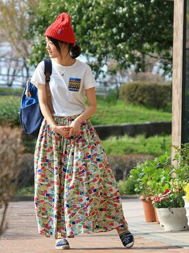 ZAKIさん（レディース・156cm）の春コーディネート