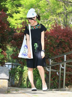 ZAKIさん（レディース・156cm）の春コーディネート