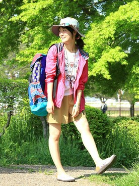 ZAKIさん（レディース・156cm）の春コーディネート