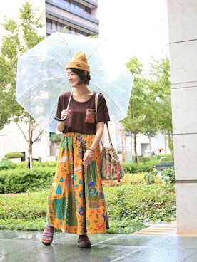 ZAKIさん（レディース・156cm）の秋コーディネート