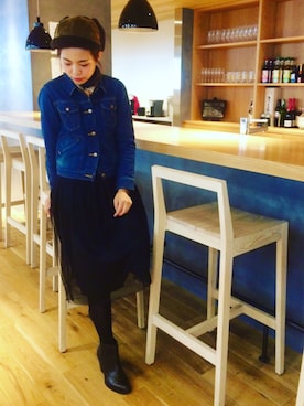 「SEVENDAYS＝SUNDAY」｜seekaさん（レディース・157cm）の冬コーディネート