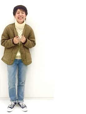 「SEVENDAYS＝SUNDAY」｜seekaさん（レディース・157cm）の冬コーディネート