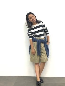 seekaさん（レディース・154cm）の夏コーディネート