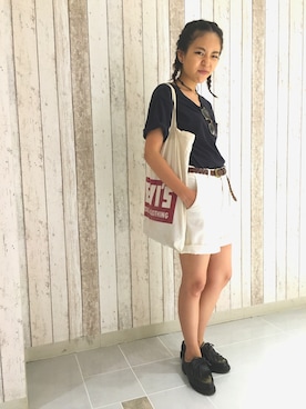 seekaさん（レディース・154cm）の夏コーディネート