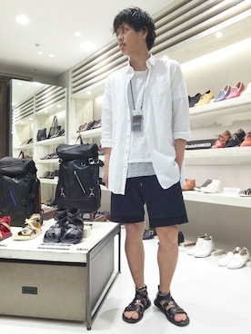 「アイテム（アンクレット）」を使った、ＫＯＪＩＭＡＴＥＰＰＥＩさん（メンズ・175cm）の春コーディネート